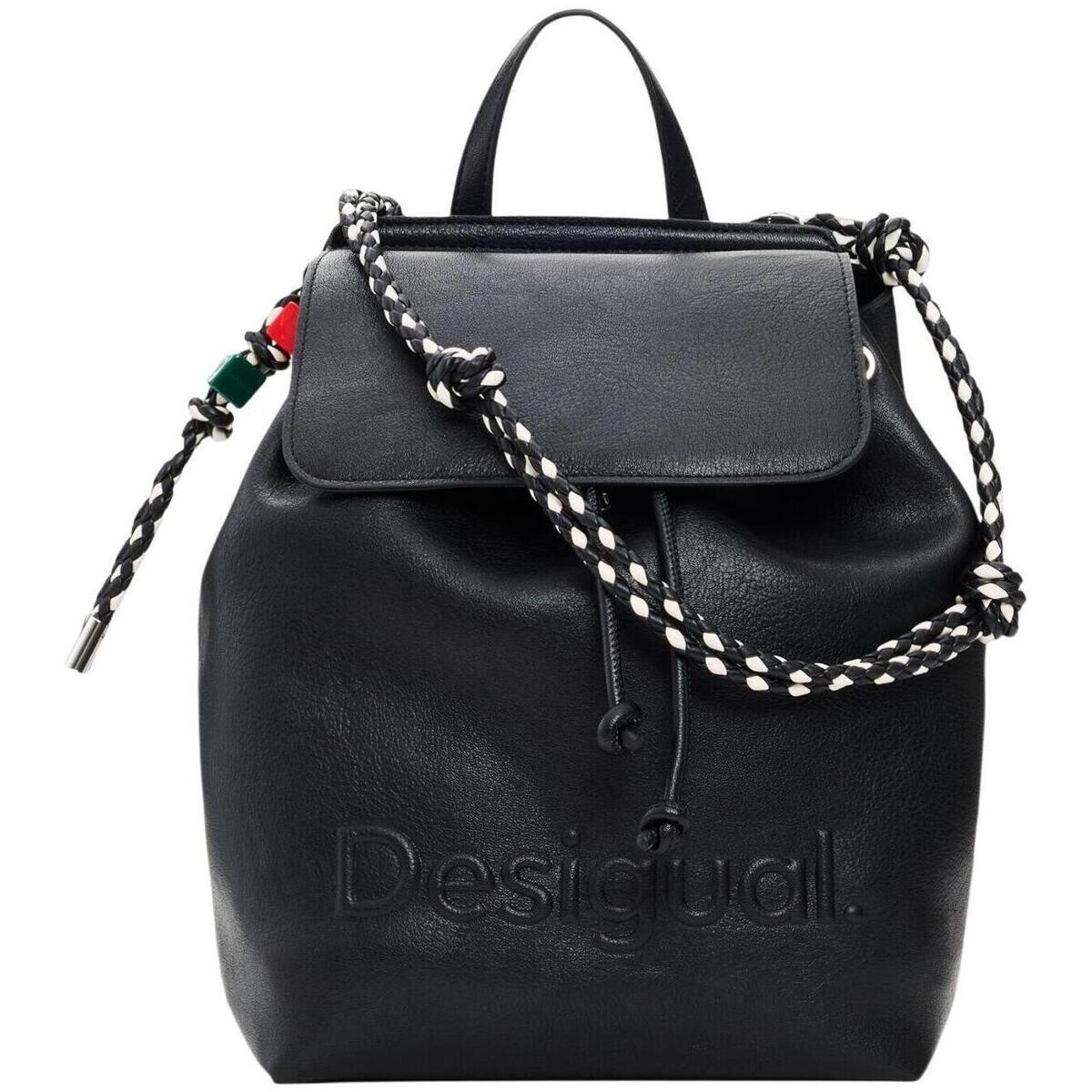 Desigual  BACK_HALF LOGO LUENA MINI 26SAKP19  Černá