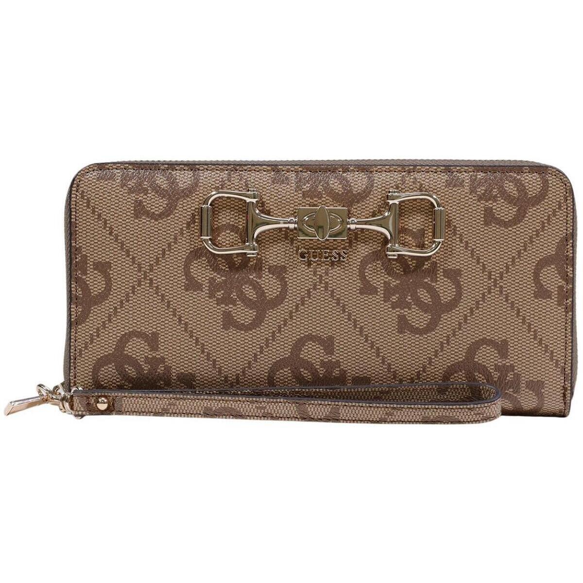 Guess  JANIE LOGO SLG LRG ZIP AROUND SWOS99 24146  Béžová