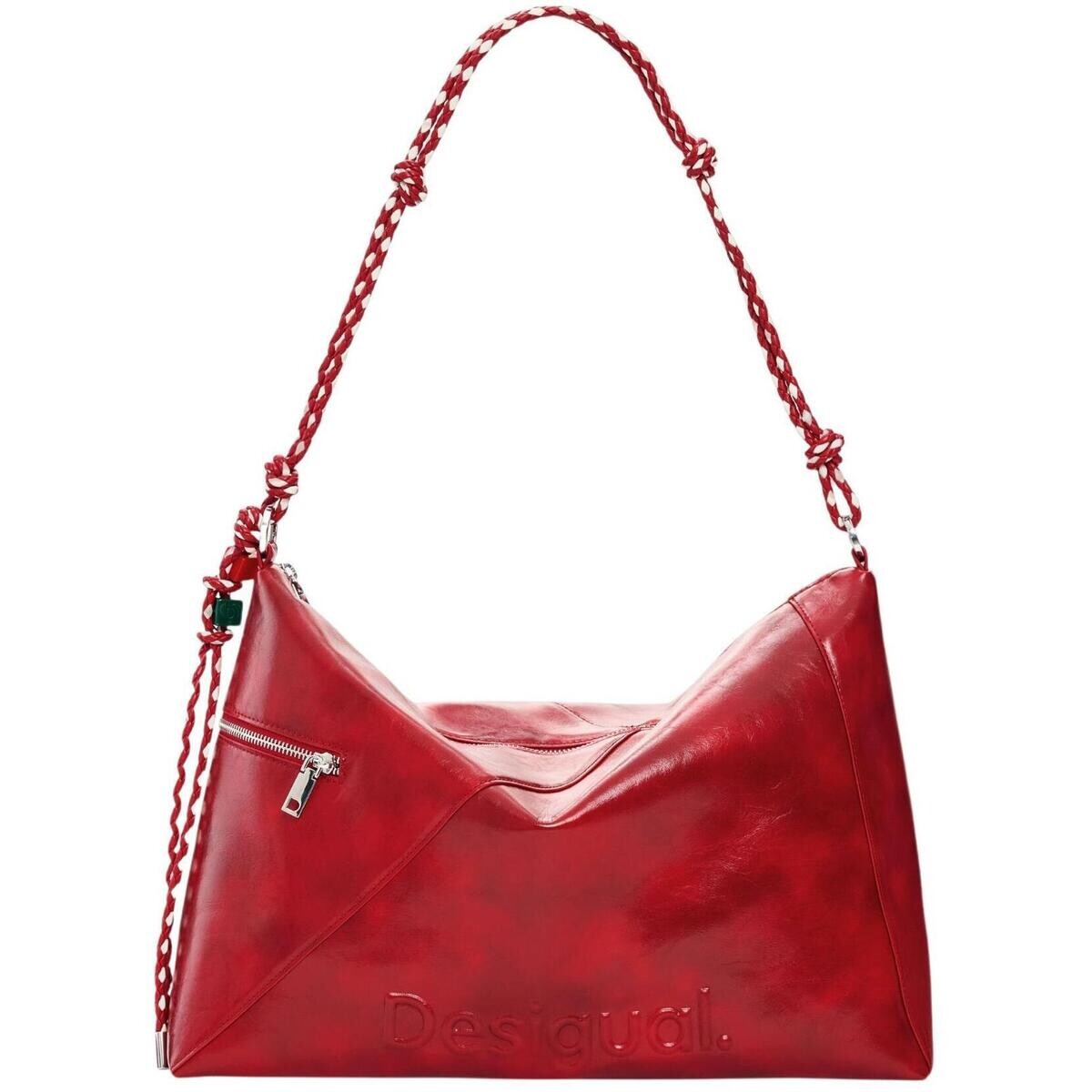 Desigual  BAG_HALF LOGO LEIRIA 2.0 26SAXPA8  Červená