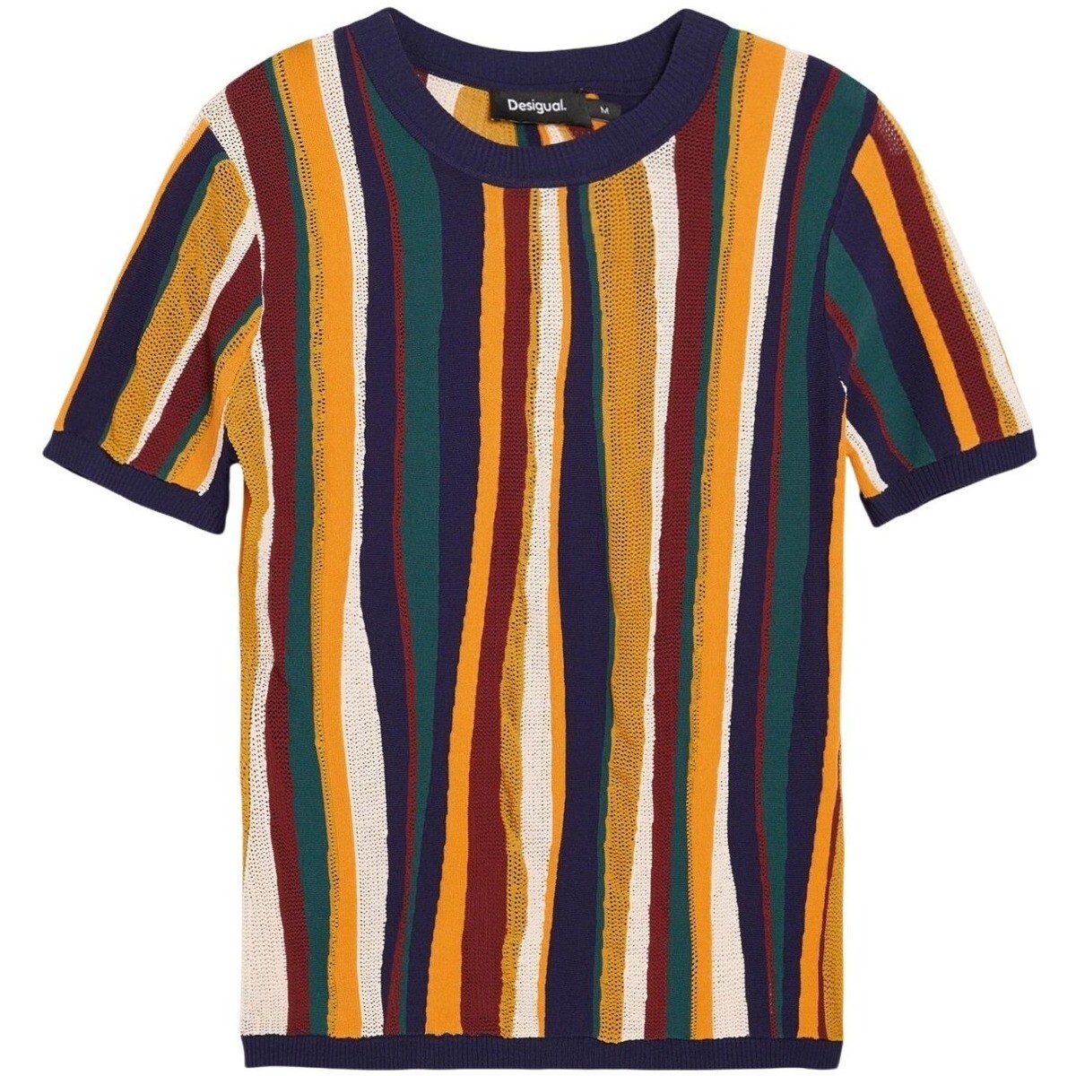 Desigual  TS_STRIPES_LACROIX 26SWTK55  Žlutá