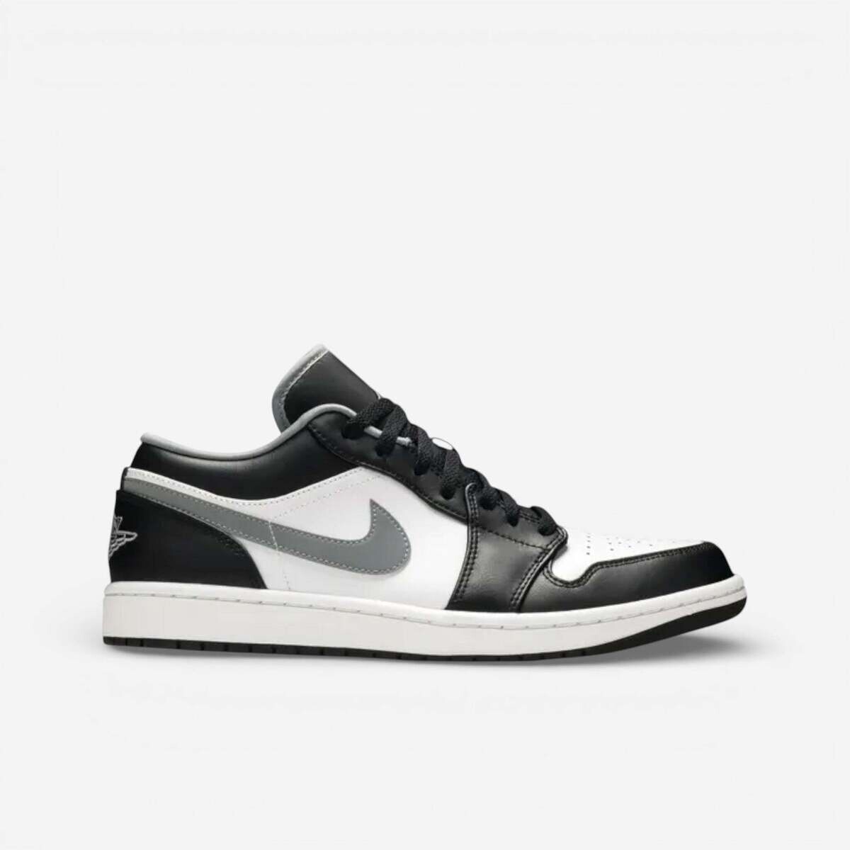 Nike  Jordan 1 Low Black White Grey  Šedá