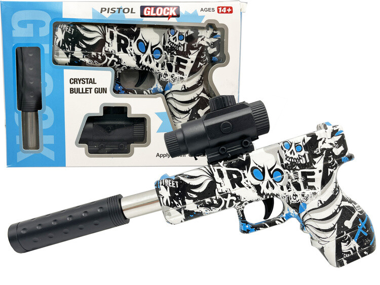 Automatická pistole na gelové kuličky 6MM