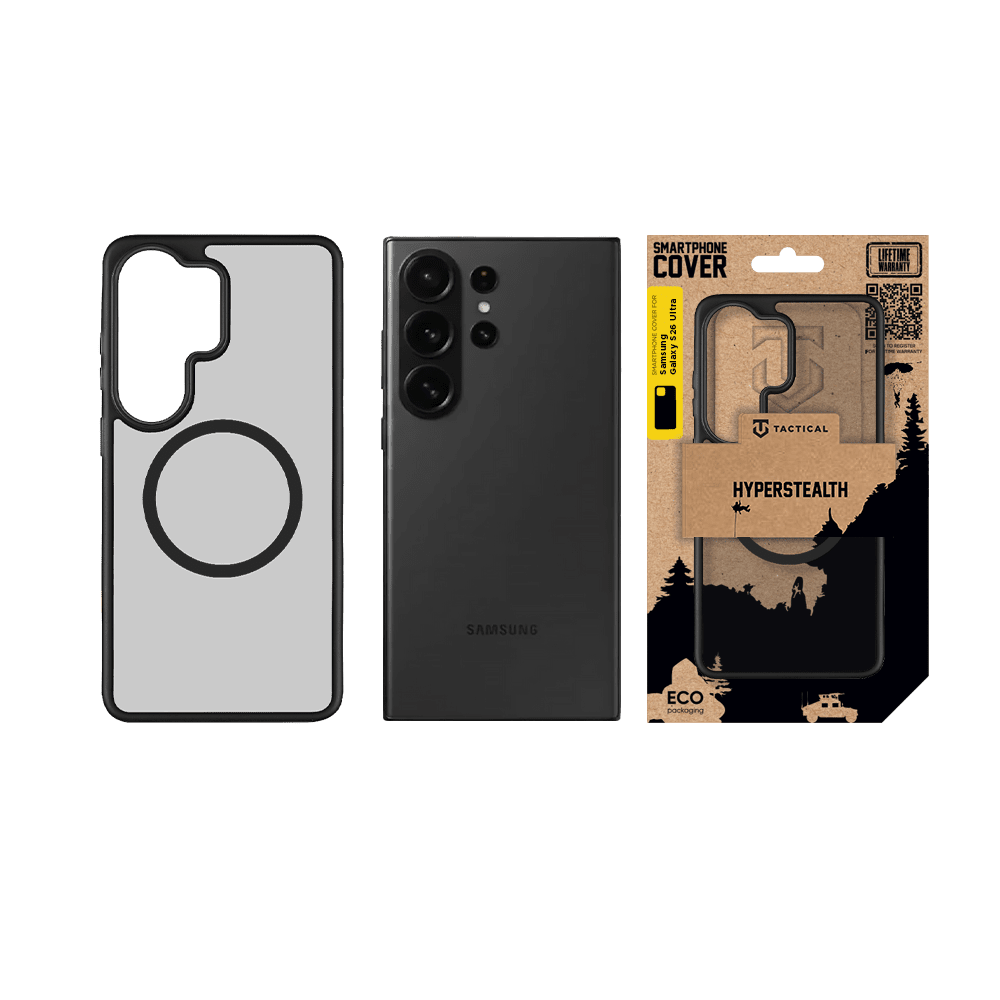 Zadní kryt Tactical MagForce Hyperstealth pro Samsung Galaxy S26 Ultra, asphalt