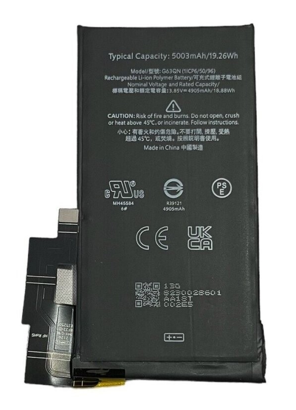Baterie G63QN 5003mAh Li-Pol pro Google Pixel 6 Pro (OEM)