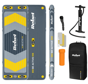 Plovoucí platforma REBEL ACTIVE RBA-4517 nafukovací vor na vodu 250x89x15 cm