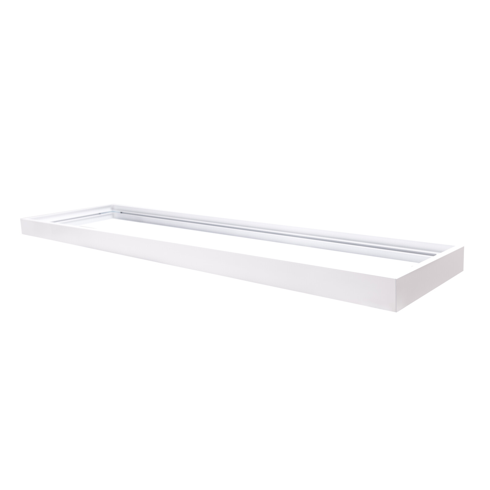 LED Solution Bílý montážní rám 30x150x7cm pro LED panel SPLF-300X1500-BL-W