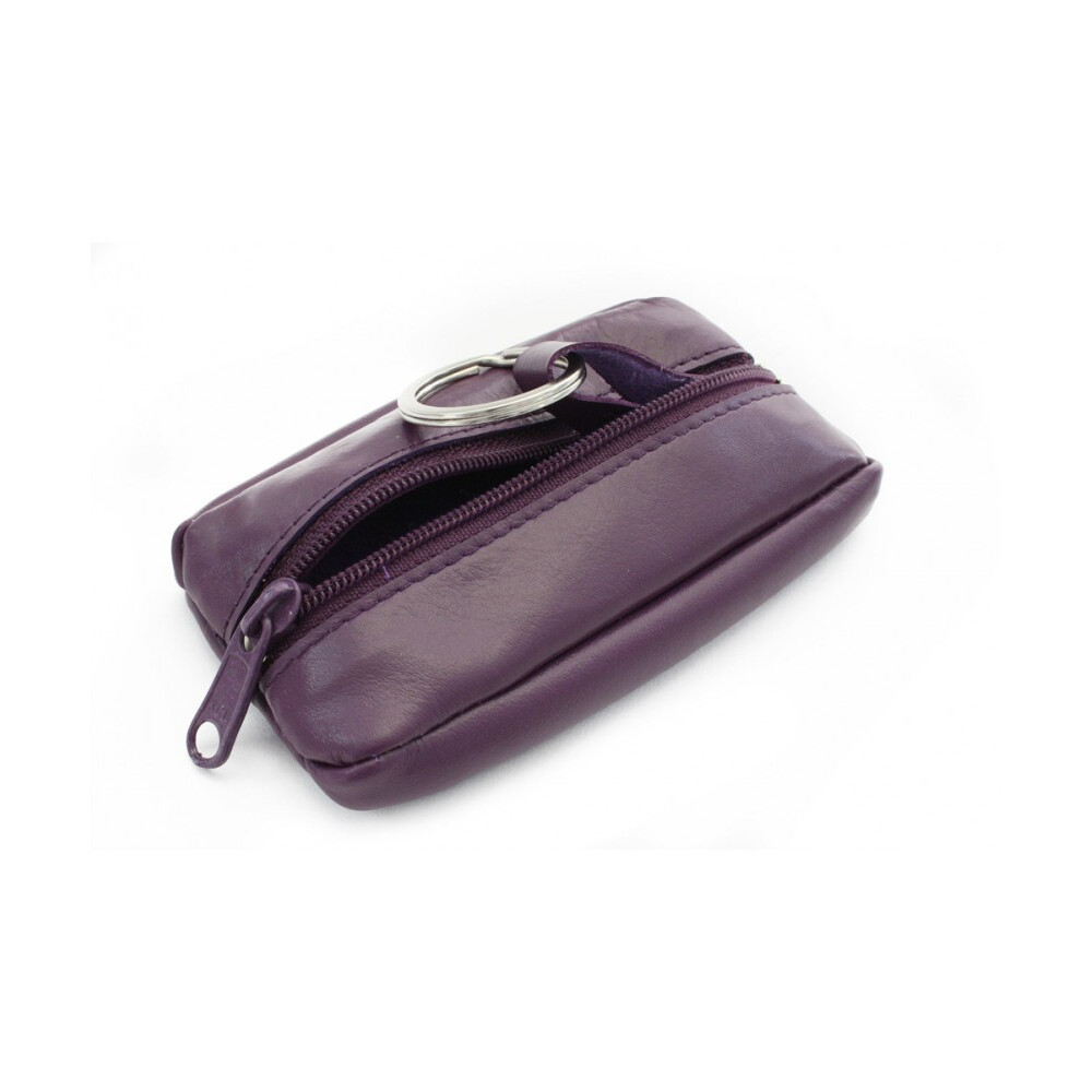 Kožená klíčenka Arwel 2418­ - fialová