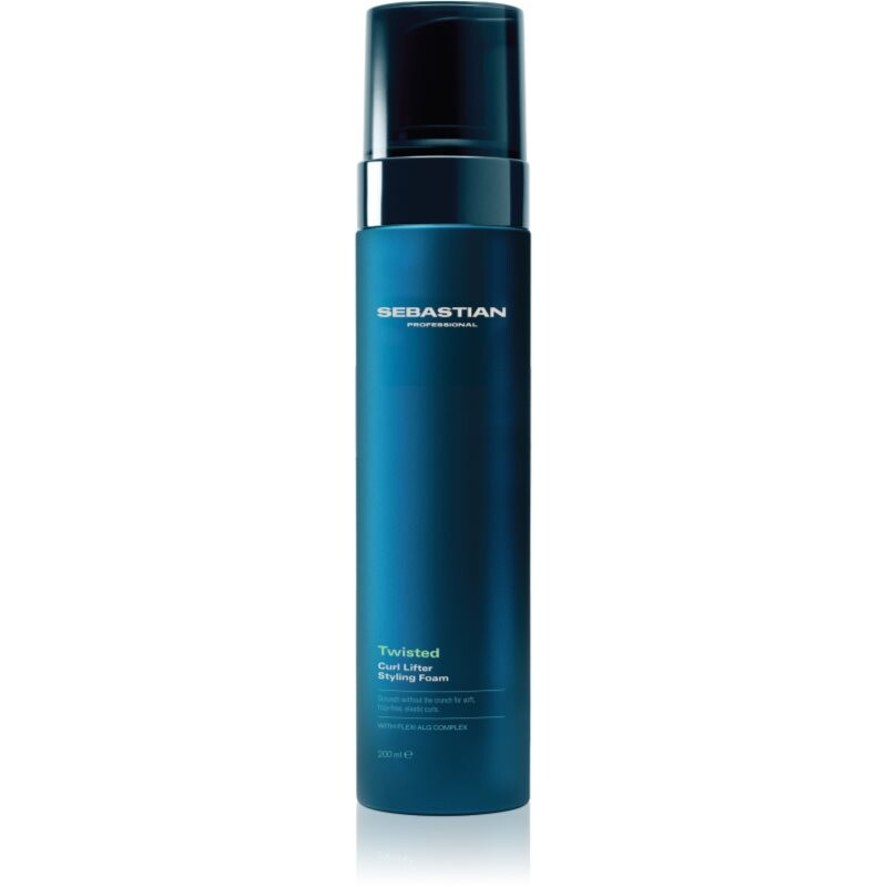 Sebastian Professional Twisted stylingová pěna pro vlnité a kudrnaté vlasy 200 ml