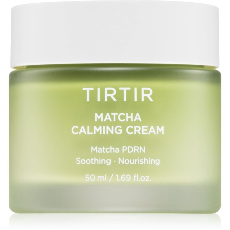 TIRTIR Matcha Calming Cream výživný zklidňující krém pro obnovu kožní bariéry 50 ml