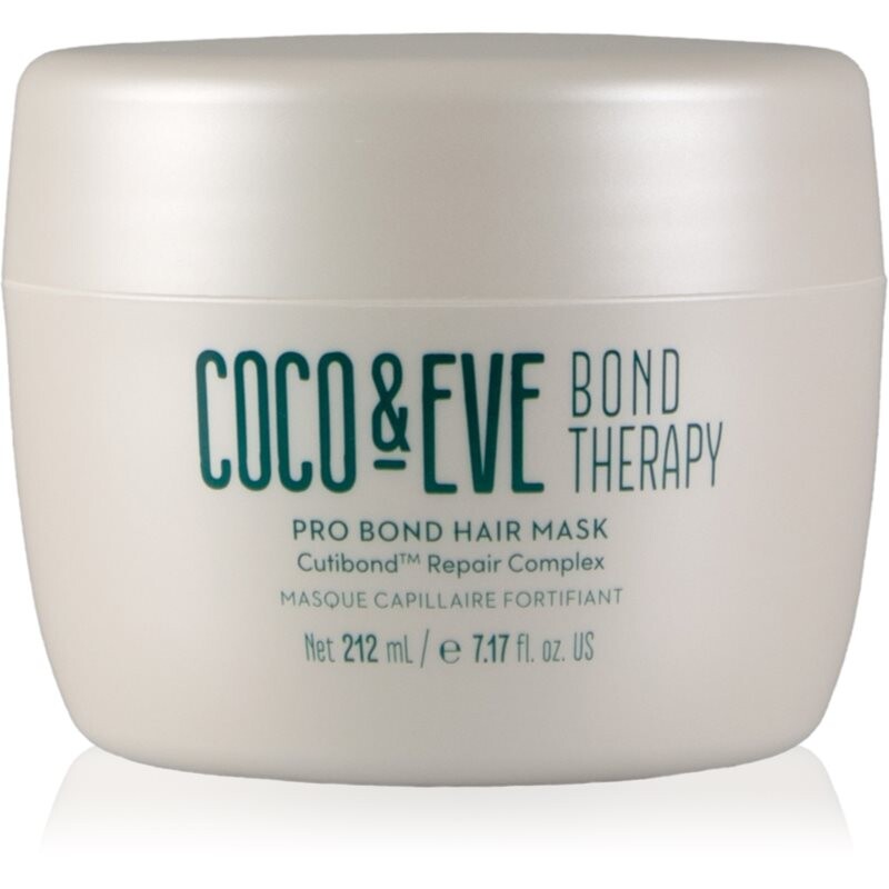 Coco & Eve Bond Therapy Pro Bond Mask obnovující a posilující maska pro poškozené, chemicky ošetřené vlasy 212 ml
