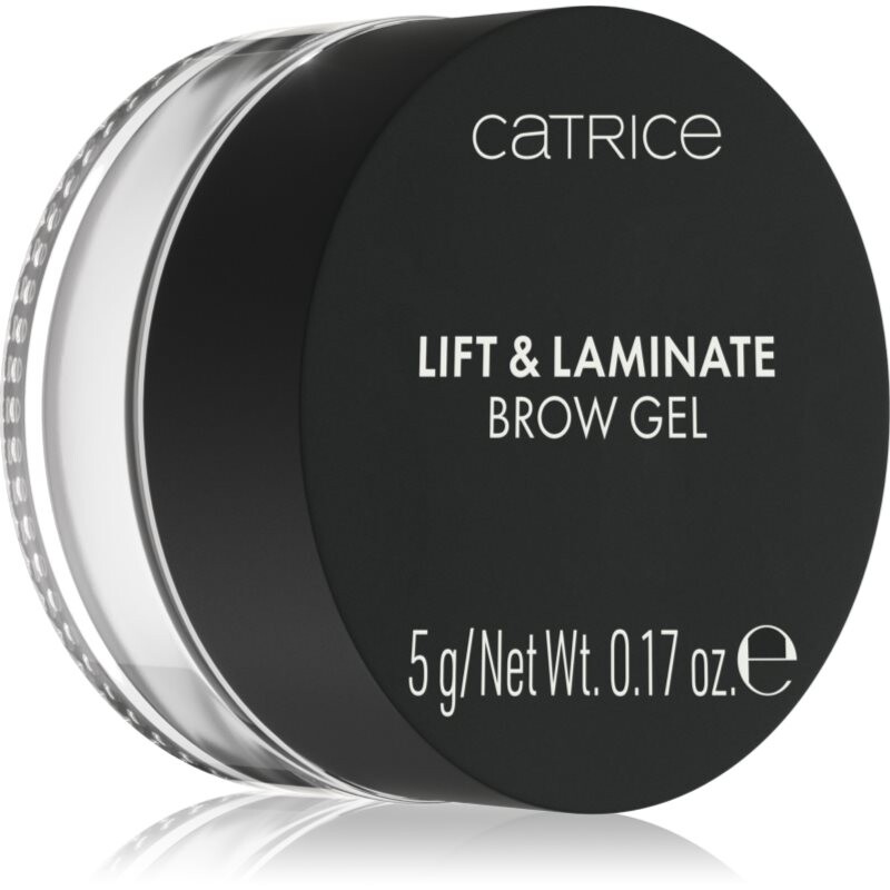Catrice Lift & Laminate Brow Gel transparentní fixační gel na obočí odstín 010 Transparent 5 g