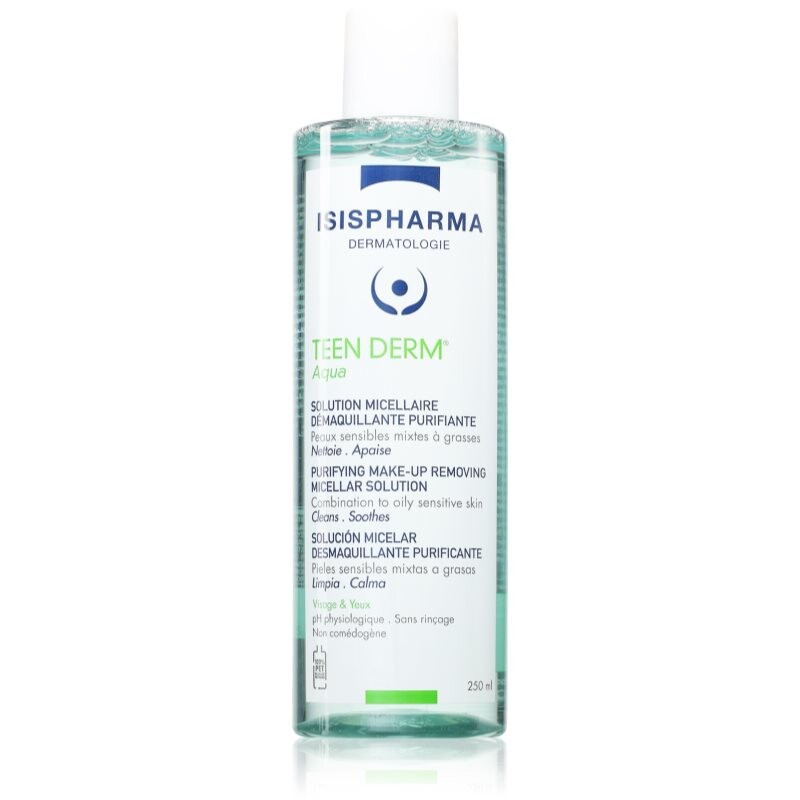 ISISPHARMA Teen Derm Aqua čisticí micelární voda 250 ml
