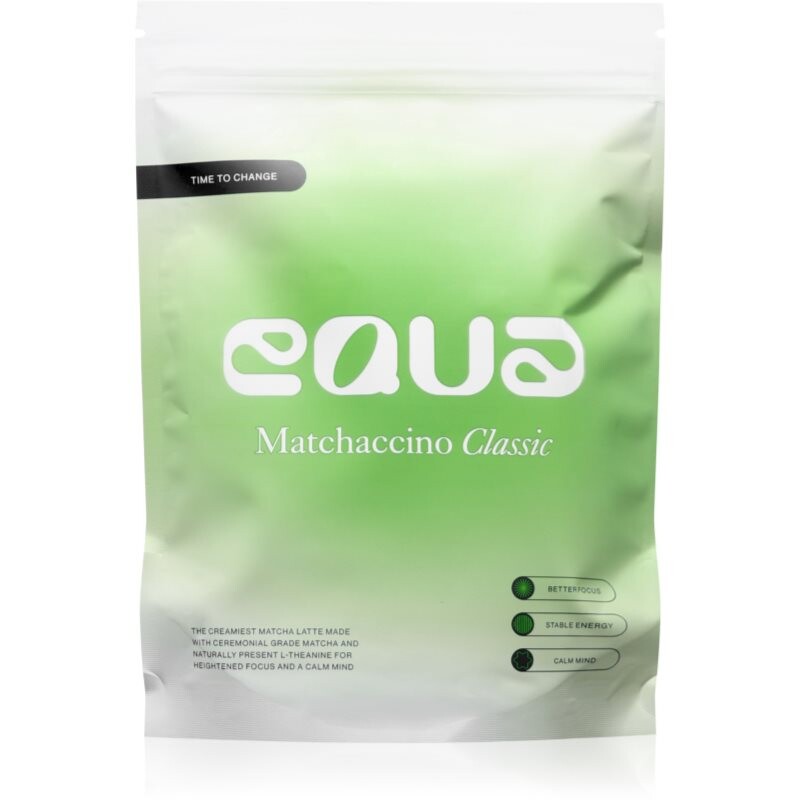 Equa Matchaccino Classic prášek pro přípravu nápoje 150 g