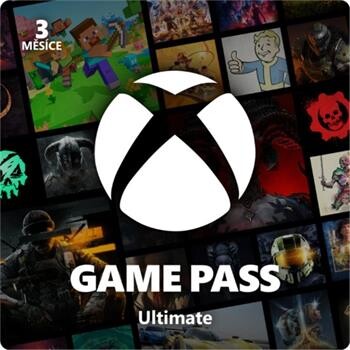 Microsoft Xbox Game Pass Ultimate - předplatné na 3 měsíce, EP2-53892, nová