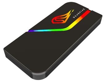 Verbatim SUREFIRE PyroDrive Gaming SSD Slim, USB-C 3.2 Gen 2, 1TB, černý