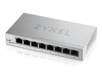 ZyXEL GS1200-8 v3, 8 Port Gigabit webmanaged Desktop Switch