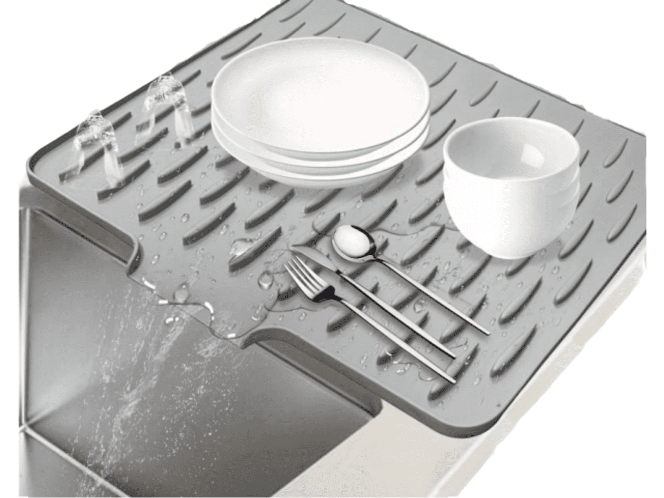 Silikonová odkapávací podložka na nádobí