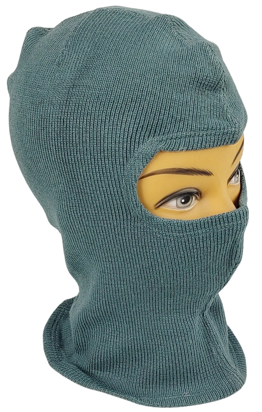 Kukla vlněná jednootvorová zimní šedá Švýcarsko