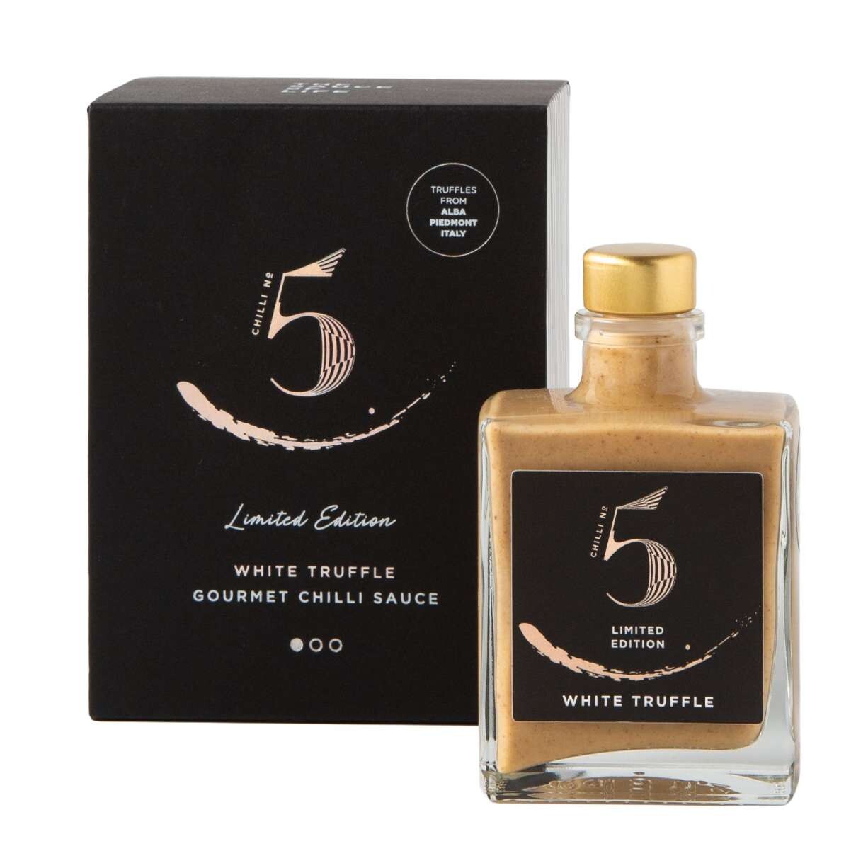 Chilli omáčka WHITE TRUFFLE 100 ml, limitovaná edice, Chilli No5