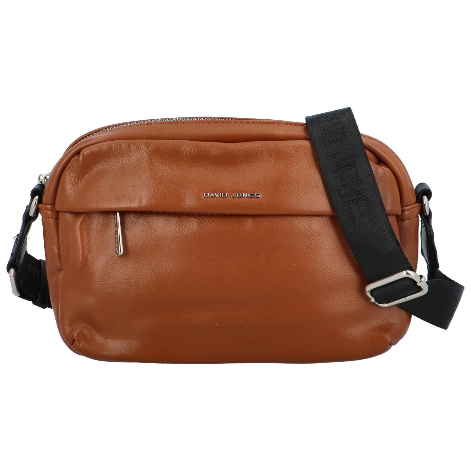 Dámská crossbody kabelka světle hnědá - David Jones Karill hnědá