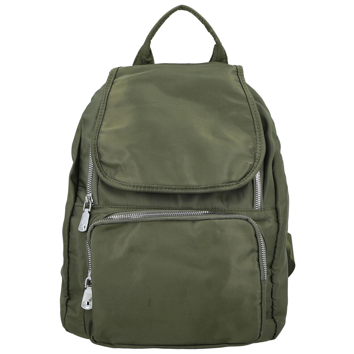 Trendy dámský textilní batoh Lauris, zelený