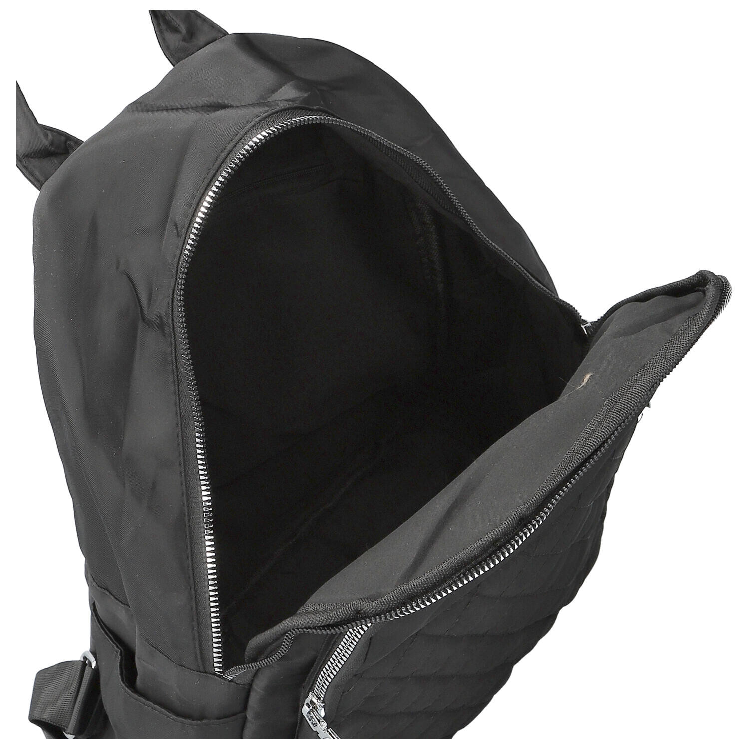 Stylový dámský textilní batoh Dinara, černý