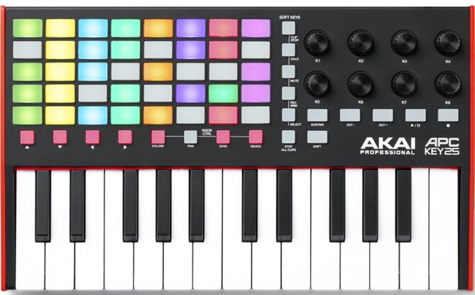 Akai APC Key 25 MKII (rozbalené)