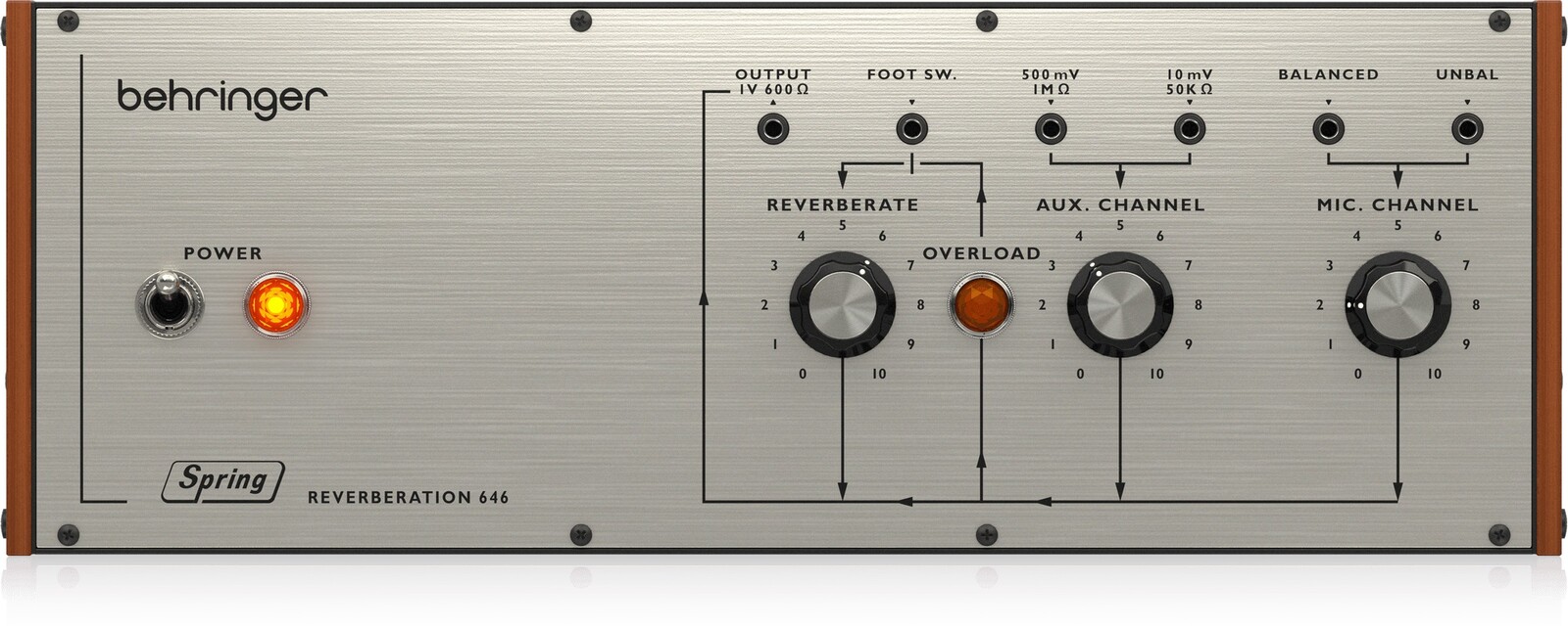 Behringer SPRING REVERBERATION UNIT TYPE 646