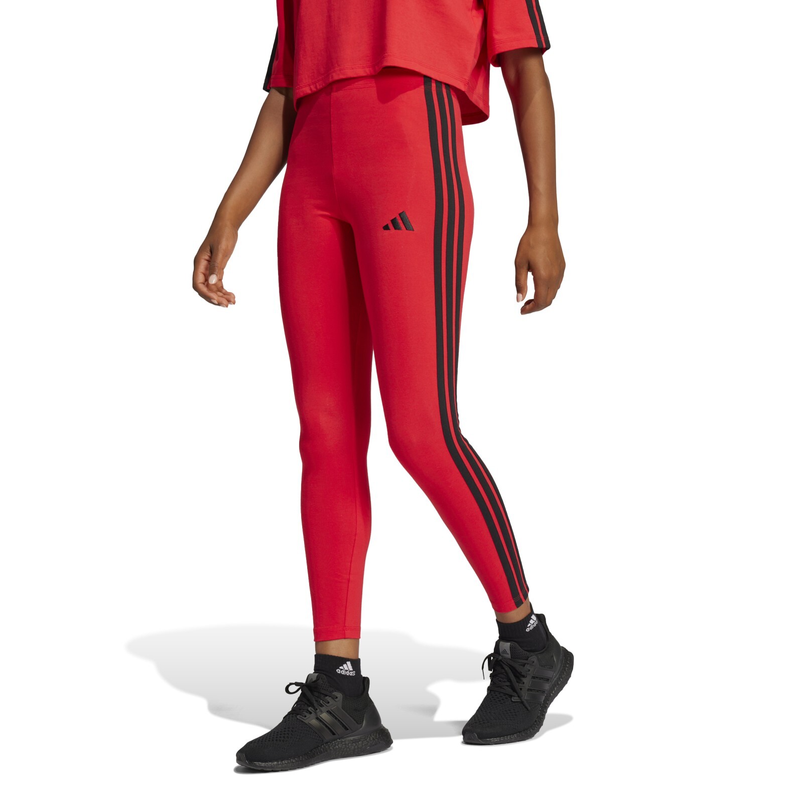 adidas Essentials 3-Stripes Cotton Leggings XL