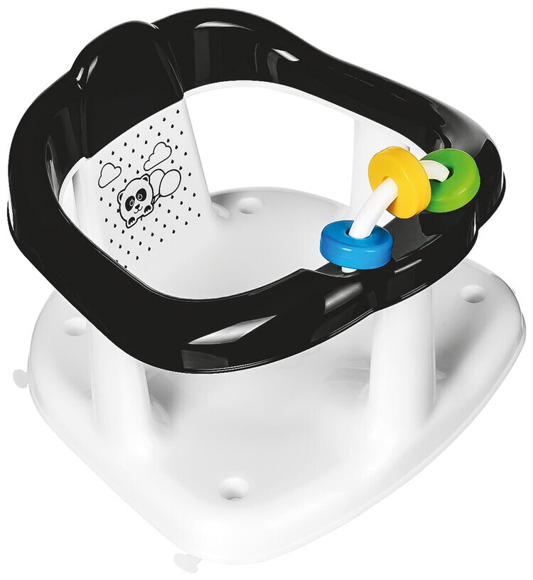 MALTEX Sedadlo do vany s hračkami Panda - White/Black