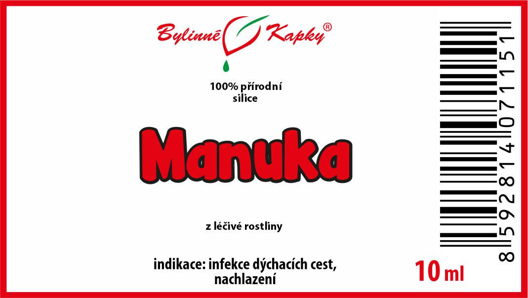Manuka - 100 % přírodní silice - esenciální (éterický) olej 10 ml
