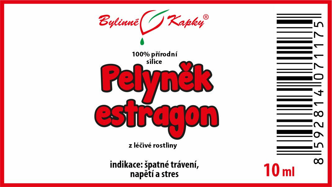 Pelyněk estragon - 100% přírodní silice - esenciální (éterický) olej 10 ml