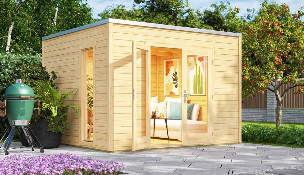 Luxusní dřevěný zahradní domek P 285 (3x3m)