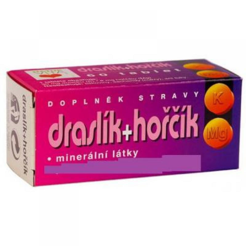 NATURVITA Draslík + hořčík 60 tablet, poškozený obal