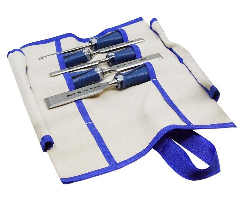 Sada plochých úderových dlát 5ks 6-26mm Heavy Duty Narex 8638 45