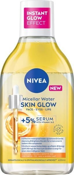 Rozjasňující micelární voda s obsahem séra (Micellar Water Skin Glow) Nivea - 400 ml
