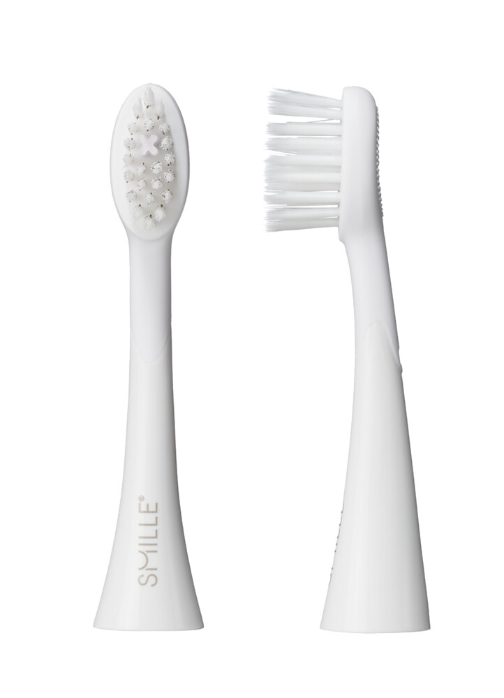 SMILLE Sonic Brush, náhradní hlavice, bílá, 2ks