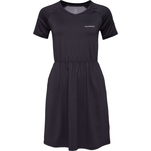 Klimatex CHAMBRI Dámské funkční šaty, černá, velikost