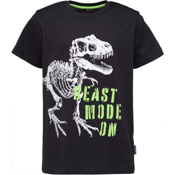 Lewro TYRELL Chlapecké triko, černá, velikost 152-158