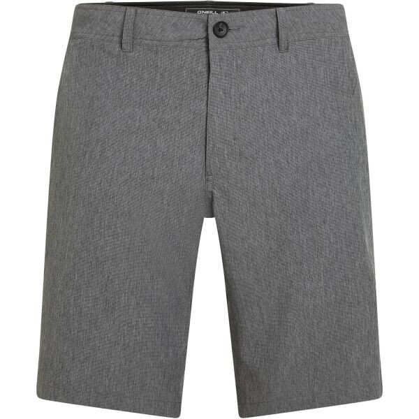 O'Neill HYBRID 19” MELANGE Pánské šortky, tmavě šedá, velikost