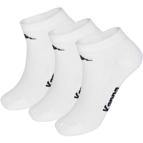 Kappa FETAZ Unisex ponožky, bílá, velikost