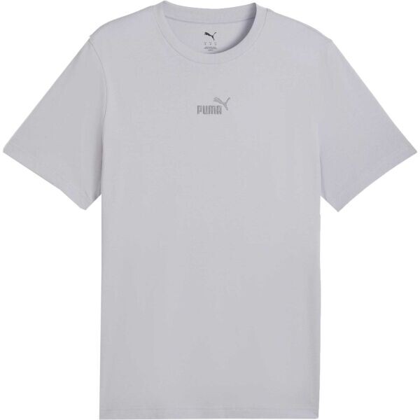 Puma ESSENTIALS SMALL NO.1 LOGO CENTERED TEE Pánské tričko, šedá, velikost