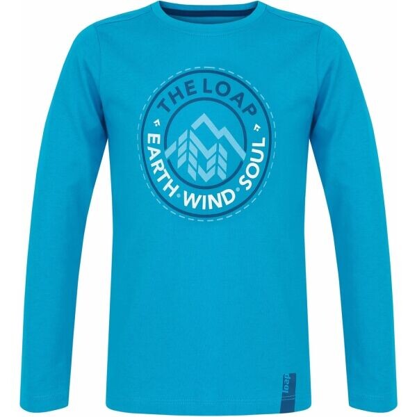 LOAP BILONG Chlapecké triko, modrá, velikost 146-152