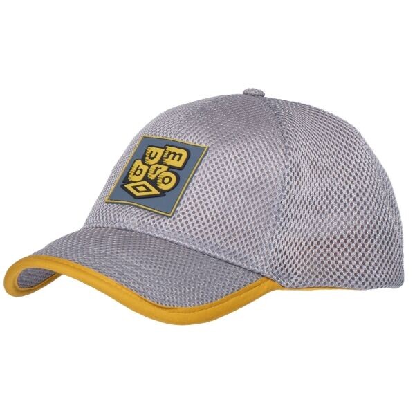Umbro RUBBER Chlapecká kšiltovka, šedá, velikost 8-11Y
