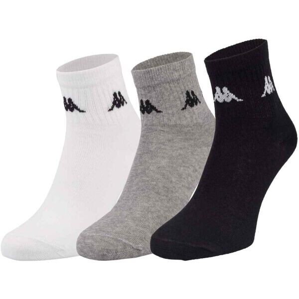 Kappa ROTEZ Unisex ponožky, černá, velikost