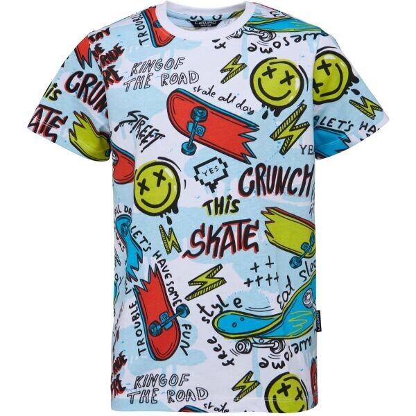 Lewro EISEN Chlapecké triko, bílá, velikost 140-146