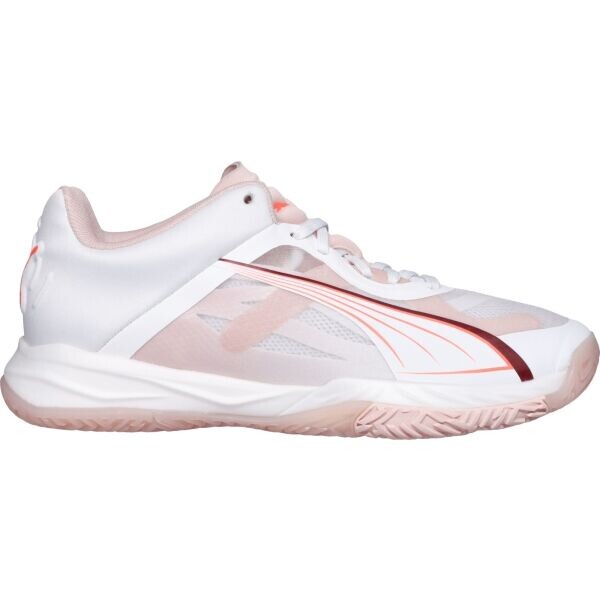Puma ACCELERATE NITRO SQD W+ Dámské boty na házenou, bílá, velikost 38.5