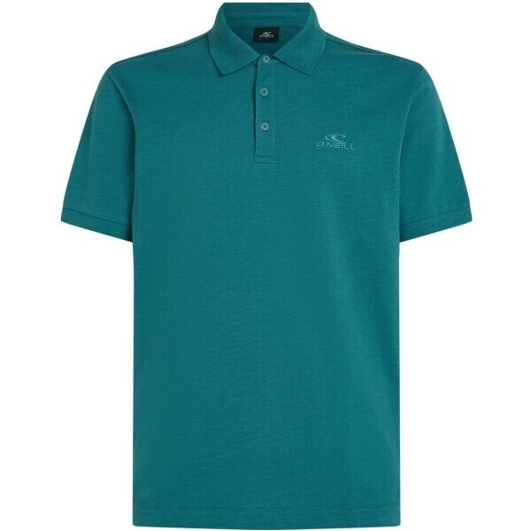O'Neill SLUB POLO Pánské polo triko, tmavě zelená, velikost