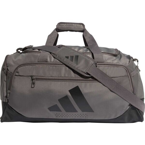 adidas TRAINING DEFENDER DUFFLE M Sportovní taška, šedá, velikost