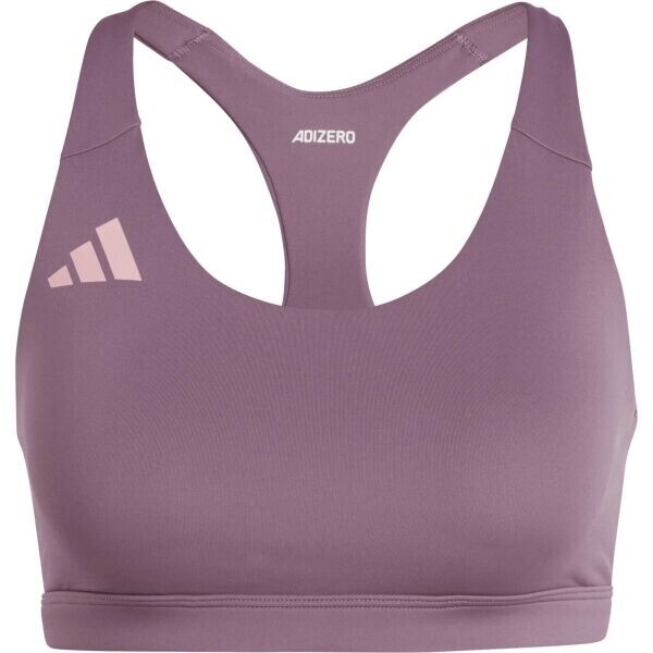 adidas ADIZERO ESSENTIALS RUN MEDIUM-SUPPORT BRA Dámská sportovní podprsenka, fialová, velikost XL A-B